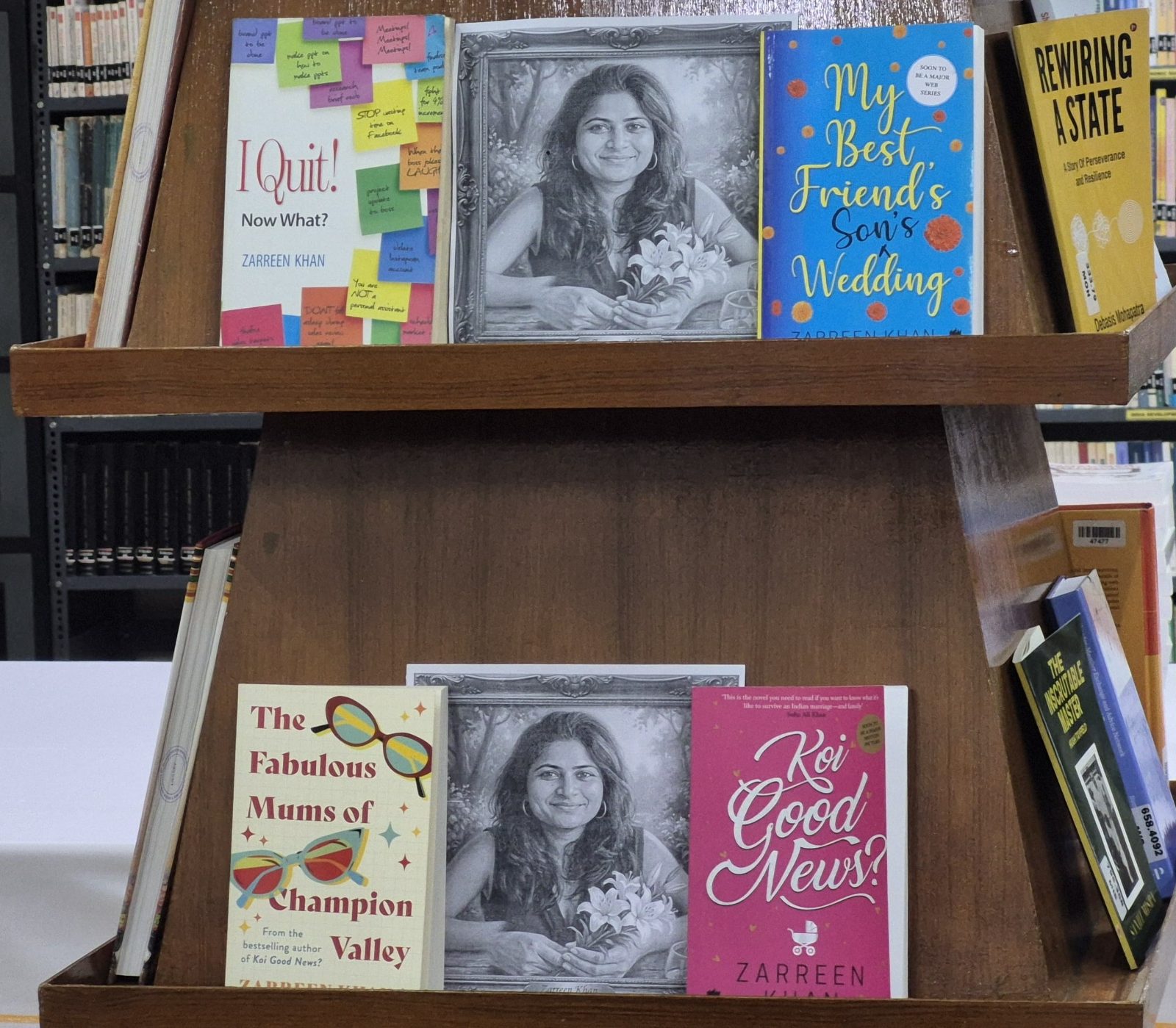 Zarreen Khan's Books in XIMB Library